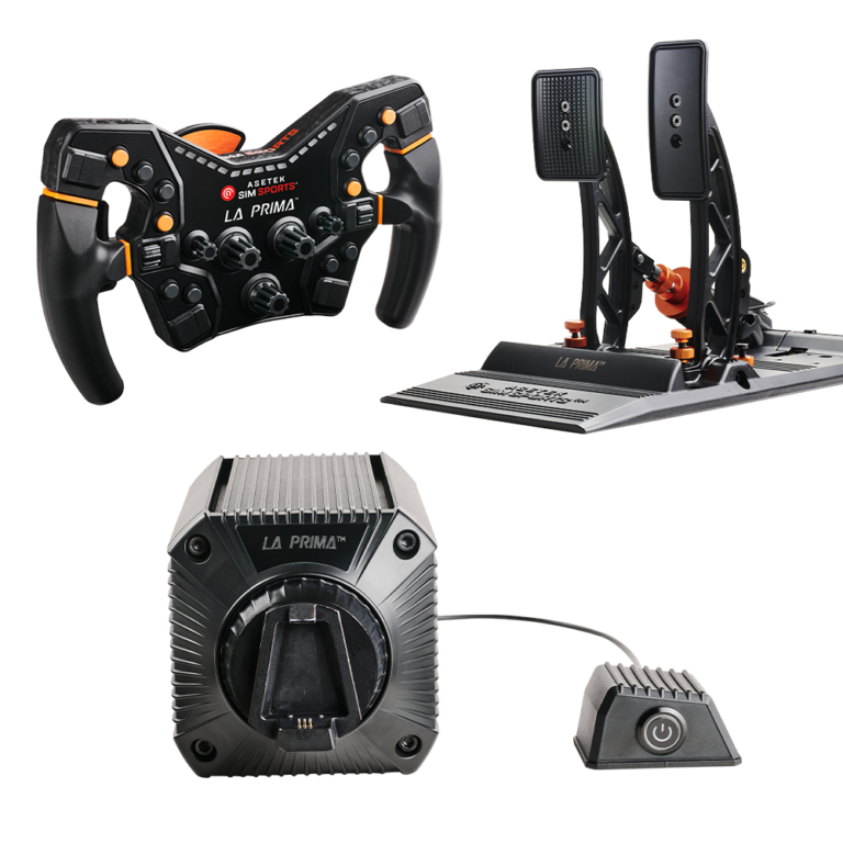 Bundle La Prima (Base 12Nm   Pedales   Volante Fórmula)