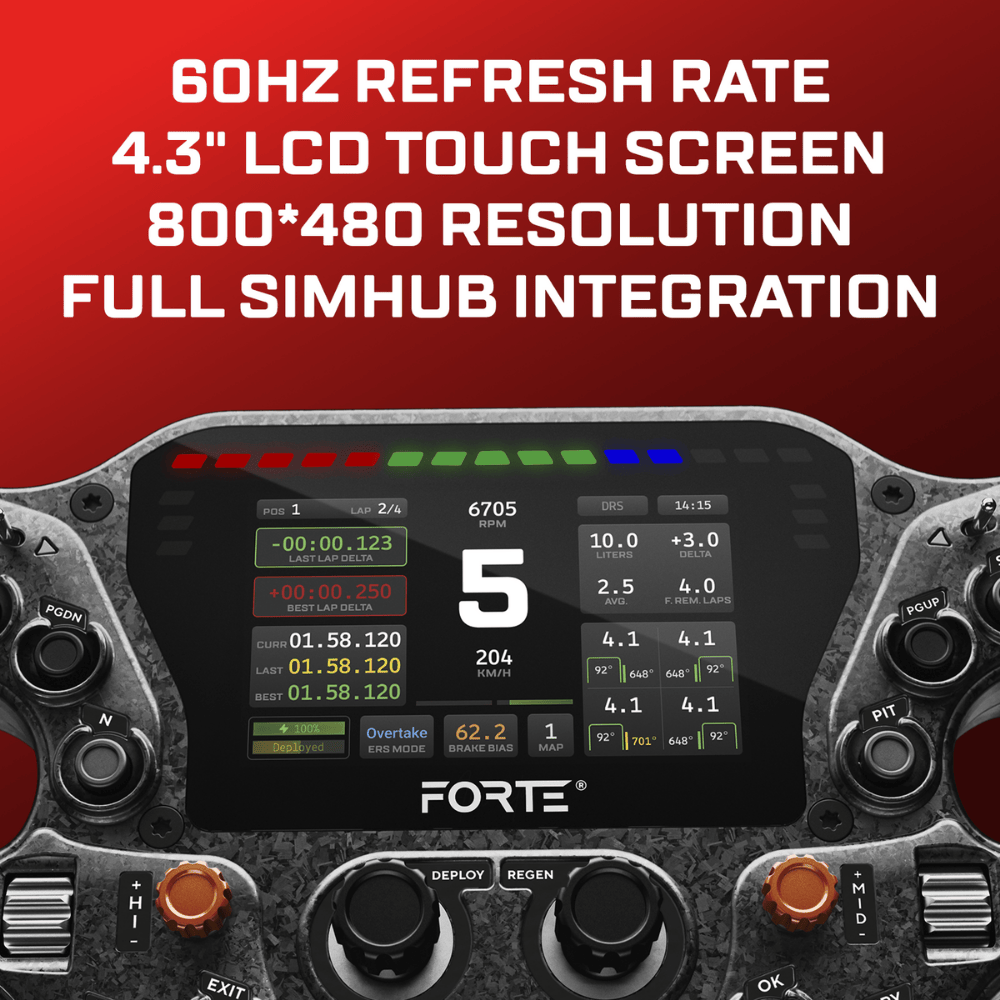 Volante Forte Formula Pro [Grips Alcantara Formula]