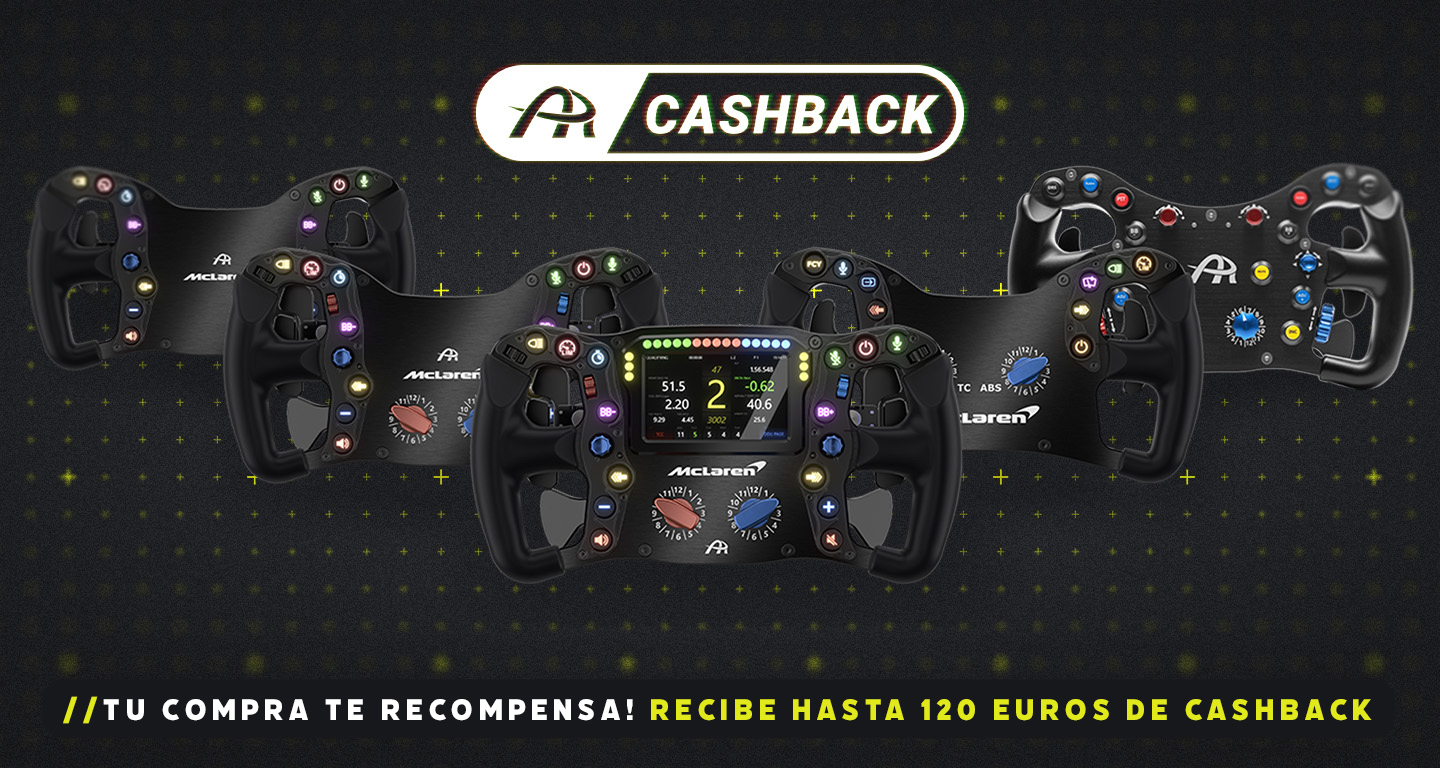 Compra un Volante Ascher Racing y Recibe Cashback!